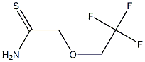 2-(2,2,2-trifluoroethoxy)ethanethioamide,,结构式