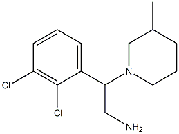  2-(2,3-dichlorophenyl)-2-(3-methylpiperidin-1-yl)ethan-1-amine