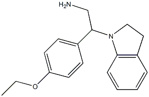 2-(2,3-dihydro-1H-indol-1-yl)-2-(4-ethoxyphenyl)ethanamine