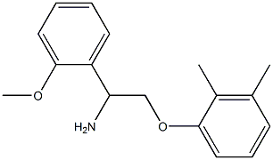 2-(2,3-dimethylphenoxy)-1-(2-methoxyphenyl)ethanamine