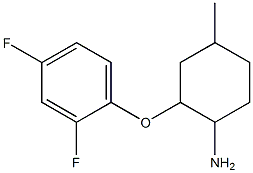  2-(2,4-difluorophenoxy)-4-methylcyclohexanamine