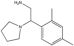 2-(2,4-dimethylphenyl)-2-pyrrolidin-1-ylethanamine|