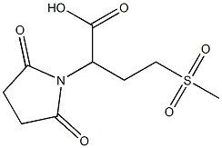 2-(2,5-dioxopyrrolidin-1-yl)-4-methanesulfonylbutanoic acid|