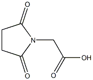 2-(2,5-dioxopyrrolidin-1-yl)acetic acid,,结构式