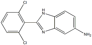 2-(2,6-dichlorophenyl)-1H-1,3-benzodiazol-5-amine Structure