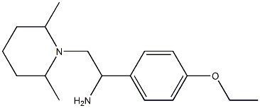 2-(2,6-dimethylpiperidin-1-yl)-1-(4-ethoxyphenyl)ethanamine