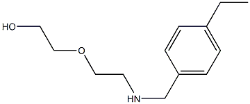 2-(2-{[(4-ethylphenyl)methyl]amino}ethoxy)ethan-1-ol