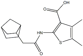 2-(2-{bicyclo[2.2.1]heptan-2-yl}acetamido)-4,5-dimethylthiophene-3-carboxylic acid