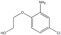2-(2-amino-4-chlorophenoxy)ethan-1-ol Struktur