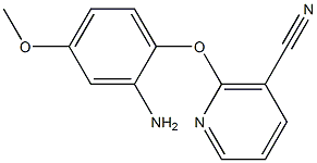 2-(2-amino-4-methoxyphenoxy)nicotinonitrile|