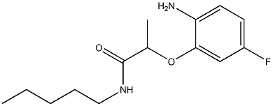 2-(2-amino-5-fluorophenoxy)-N-pentylpropanamide