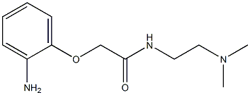  2-(2-aminophenoxy)-N-[2-(dimethylamino)ethyl]acetamide