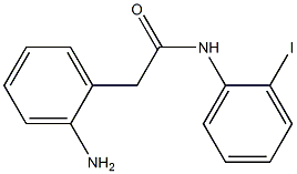 2-(2-aminophenyl)-N-(2-iodophenyl)acetamide Structure