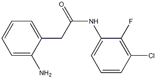  2-(2-aminophenyl)-N-(3-chloro-2-fluorophenyl)acetamide