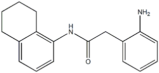 2-(2-aminophenyl)-N-(5,6,7,8-tetrahydronaphthalen-1-yl)acetamide