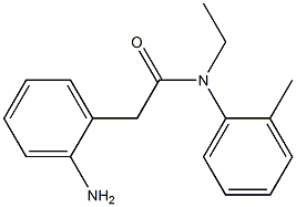  2-(2-aminophenyl)-N-ethyl-N-(2-methylphenyl)acetamide