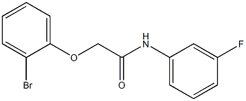 2-(2-bromophenoxy)-N-(3-fluorophenyl)acetamide|