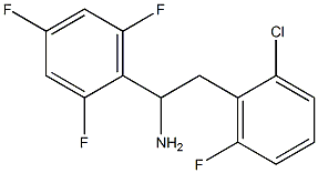 2-(2-chloro-6-fluorophenyl)-1-(2,4,6-trifluorophenyl)ethan-1-amine