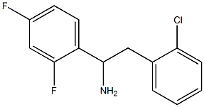  2-(2-chlorophenyl)-1-(2,4-difluorophenyl)ethan-1-amine