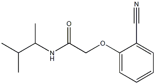 2-(2-cyanophenoxy)-N-(3-methylbutan-2-yl)acetamide