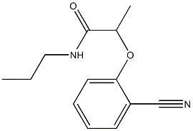 2-(2-cyanophenoxy)-N-propylpropanamide|