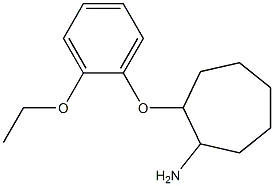 2-(2-ethoxyphenoxy)cycloheptanamine Struktur