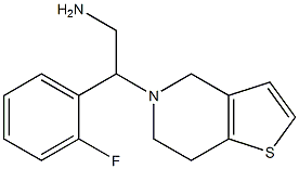 2-(2-fluorophenyl)-2-{4H,5H,6H,7H-thieno[3,2-c]pyridin-5-yl}ethan-1-amine