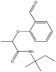 2-(2-formylphenoxy)-N-(2-methylbutan-2-yl)propanamide