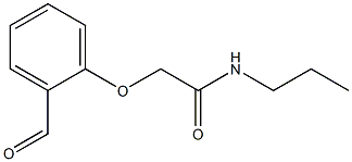 2-(2-formylphenoxy)-N-propylacetamide Structure