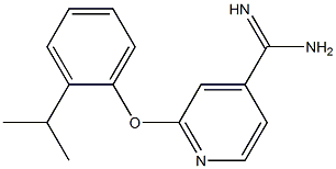 2-(2-isopropylphenoxy)pyridine-4-carboximidamide