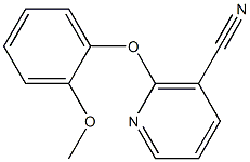  2-(2-methoxyphenoxy)nicotinonitrile