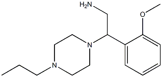 2-(2-methoxyphenyl)-2-(4-propylpiperazin-1-yl)ethanamine|