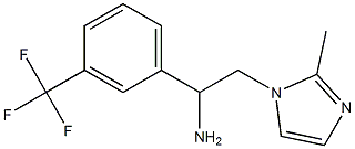 2-(2-methyl-1H-imidazol-1-yl)-1-[3-(trifluoromethyl)phenyl]ethanamine Structure