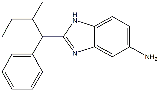 2-(2-methyl-1-phenylbutyl)-1H-1,3-benzodiazol-5-amine