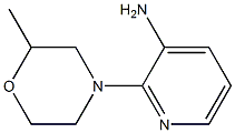 2-(2-methylmorpholin-4-yl)pyridin-3-amine Struktur