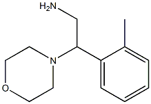 2-(2-methylphenyl)-2-morpholin-4-ylethanamine Structure