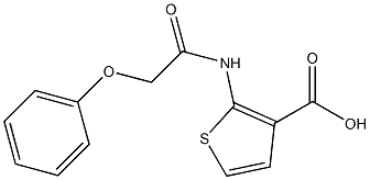 2-(2-phenoxyacetamido)thiophene-3-carboxylic acid
