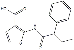 2-(2-phenylbutanamido)thiophene-3-carboxylic acid