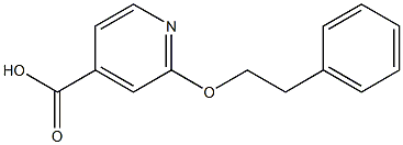 2-(2-phenylethoxy)pyridine-4-carboxylic acid|