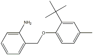 2-(2-tert-butyl-4-methylphenoxymethyl)aniline