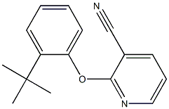2-(2-tert-butylphenoxy)pyridine-3-carbonitrile