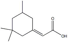 2-(3,3,5-trimethylcyclohexylidene)acetic acid