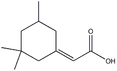 2-(3,3,5-trimethylcyclohexylidene)acetic acid|