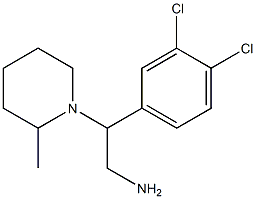  2-(3,4-dichlorophenyl)-2-(2-methylpiperidin-1-yl)ethan-1-amine