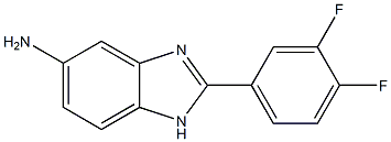 2-(3,4-difluorophenyl)-1H-benzimidazol-5-amine Structure