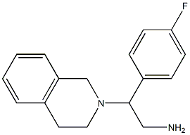 2-(3,4-dihydroisoquinolin-2(1H)-yl)-2-(4-fluorophenyl)ethanamine