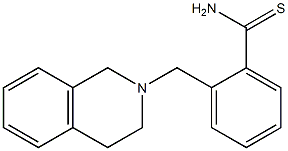 2-(3,4-dihydroisoquinolin-2(1H)-ylmethyl)benzenecarbothioamide