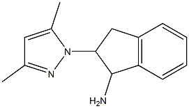  2-(3,5-dimethyl-1H-pyrazol-1-yl)-2,3-dihydro-1H-inden-1-ylamine