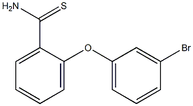 2-(3-bromophenoxy)benzene-1-carbothioamide|