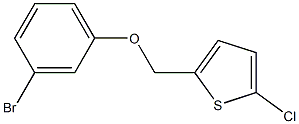2-(3-bromophenoxymethyl)-5-chlorothiophene
